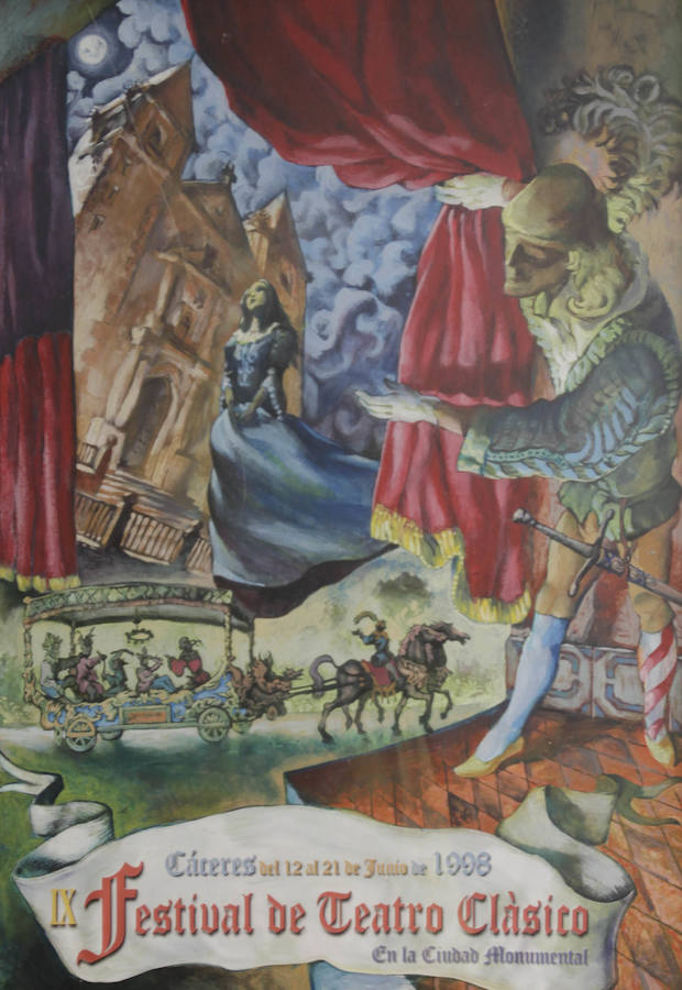 Carteles del Festival de Teatro