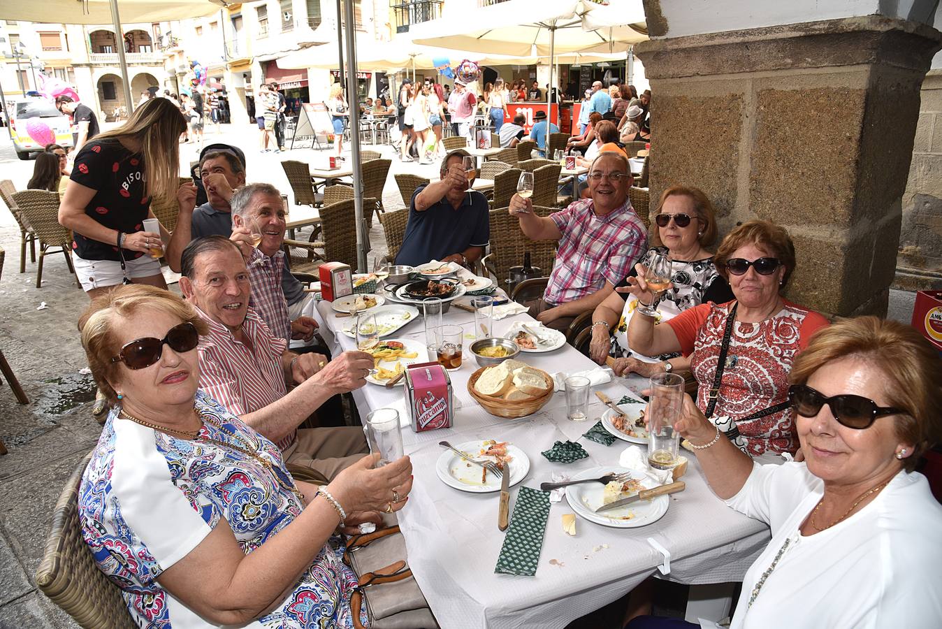 Plasencia vive su segundo día de ferias