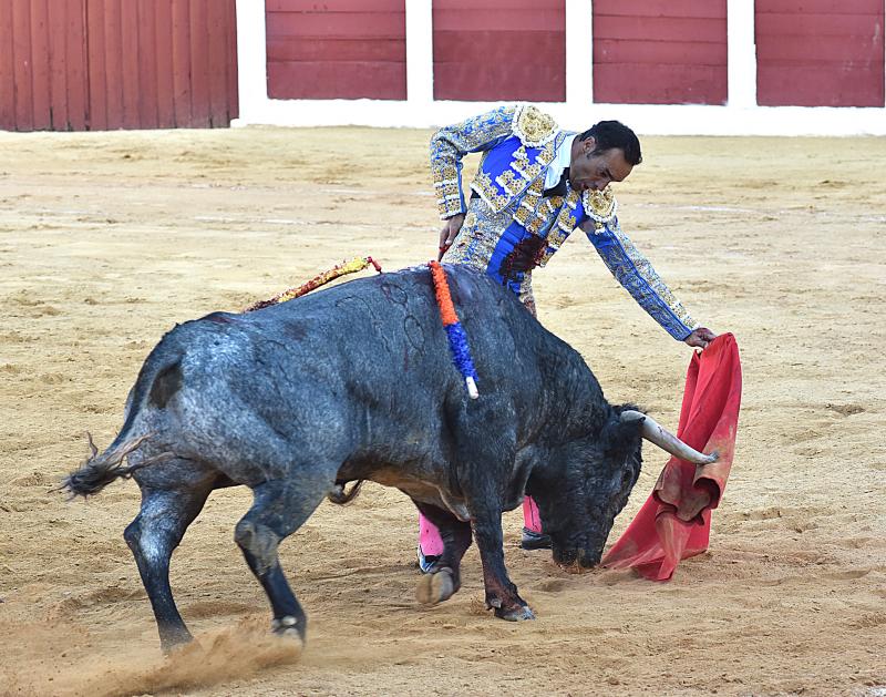 Sólo Juan del Álamo pudo aprovechar una complicada victorinada en Plasencia