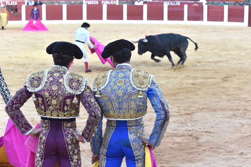 Sólo Juan del Álamo pudo aprovechar una complicada victorinada en Plasencia