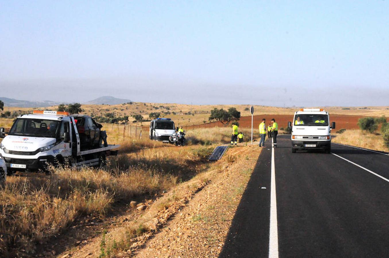 Dos hombres mueren en un accidente de tráfico en Valverde