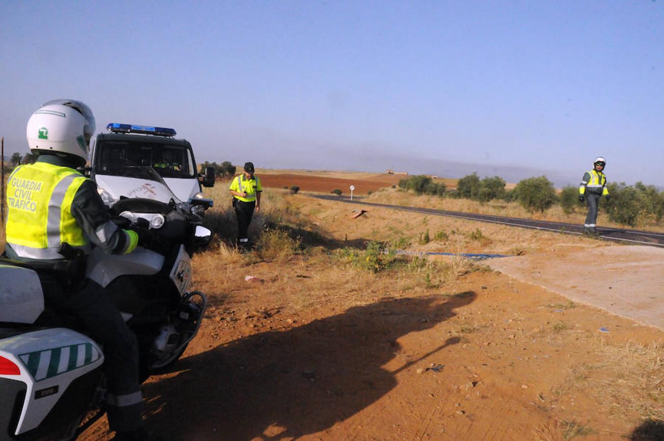 Dos hombres mueren en un accidente de tráfico en Valverde