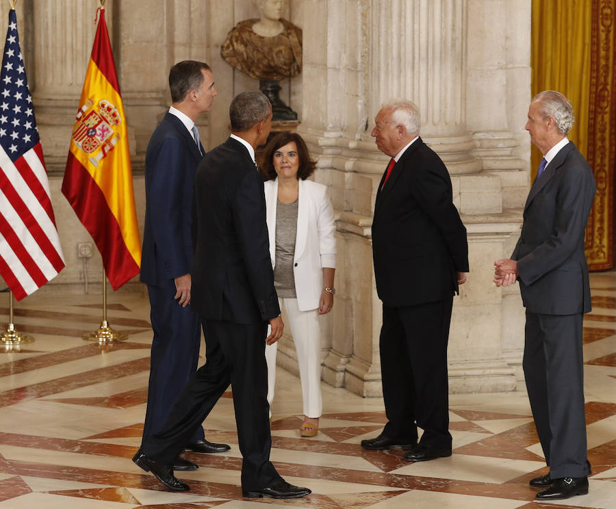 Primera visita oficial de Obama a España