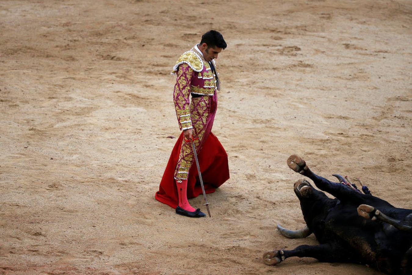 Espléndido Talavante en la 7ª de San Fermín