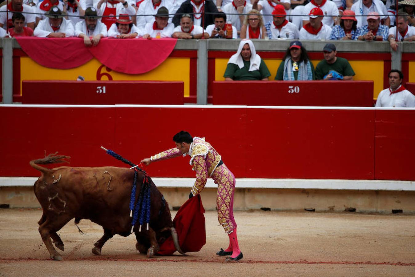 Espléndido Talavante en la 7ª de San Fermín