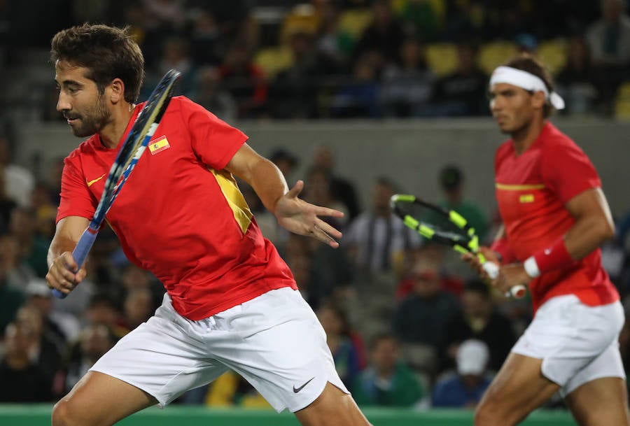Rafael Nadal y Marc López son campeones olímpicos de dobles