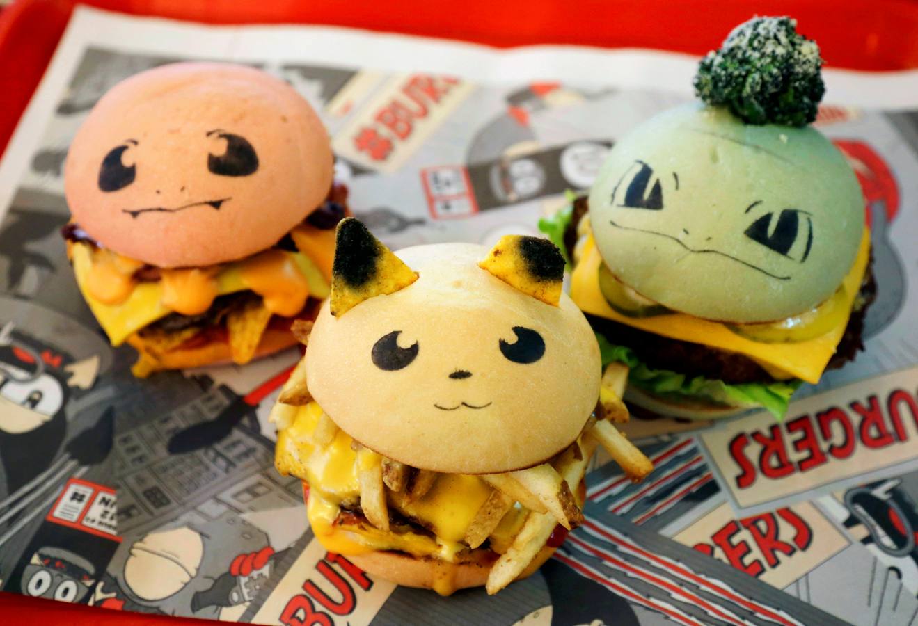 Las Pokemon hamburguesas