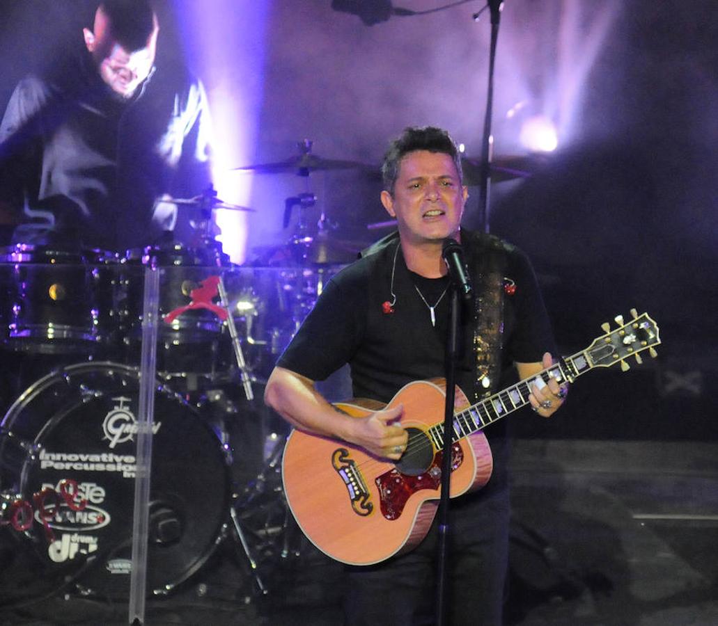 Alejandro Sanz brilla en el Teatro Romano