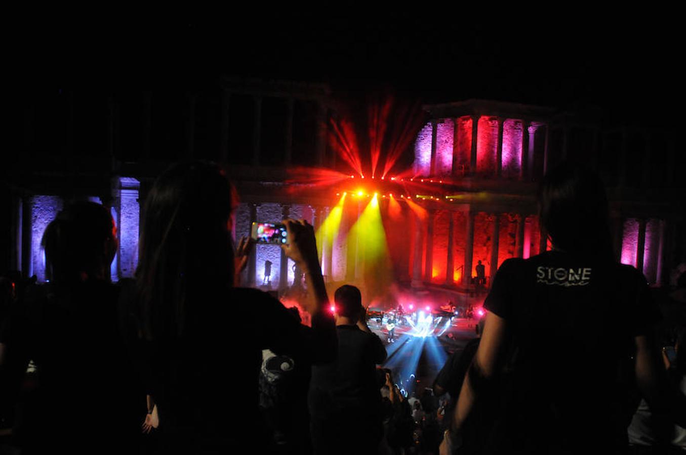 Alejandro Sanz brilla en el Teatro Romano