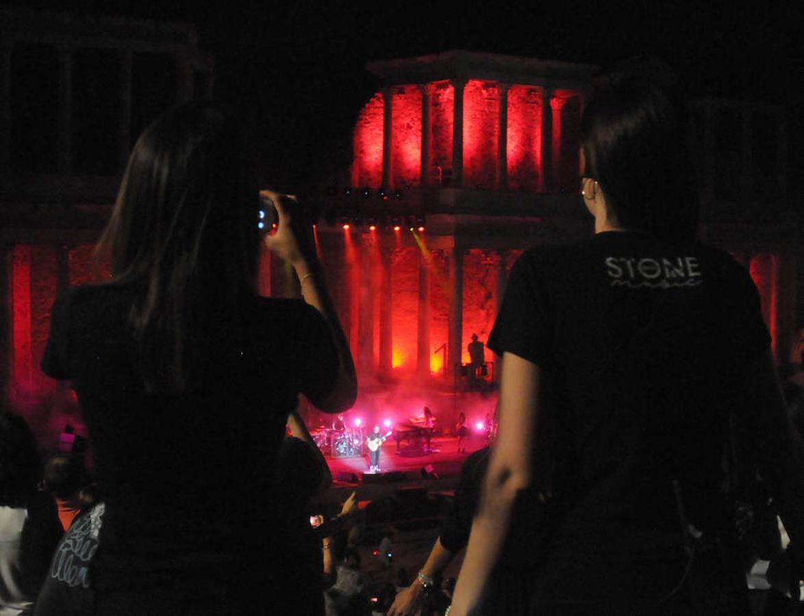 Alejandro Sanz brilla en el Teatro Romano