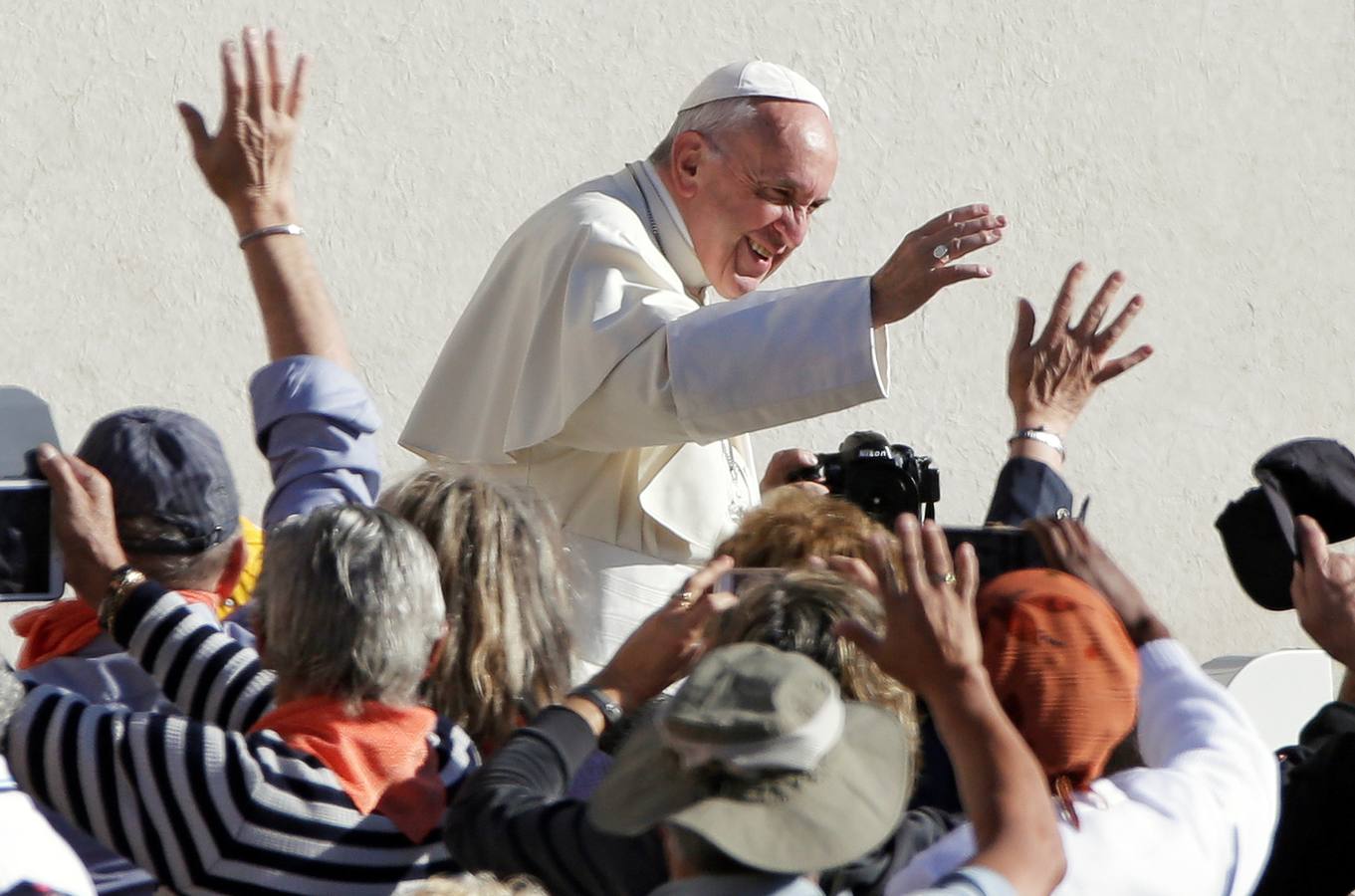 La audiencia del Papa Francisco en el Vaticano