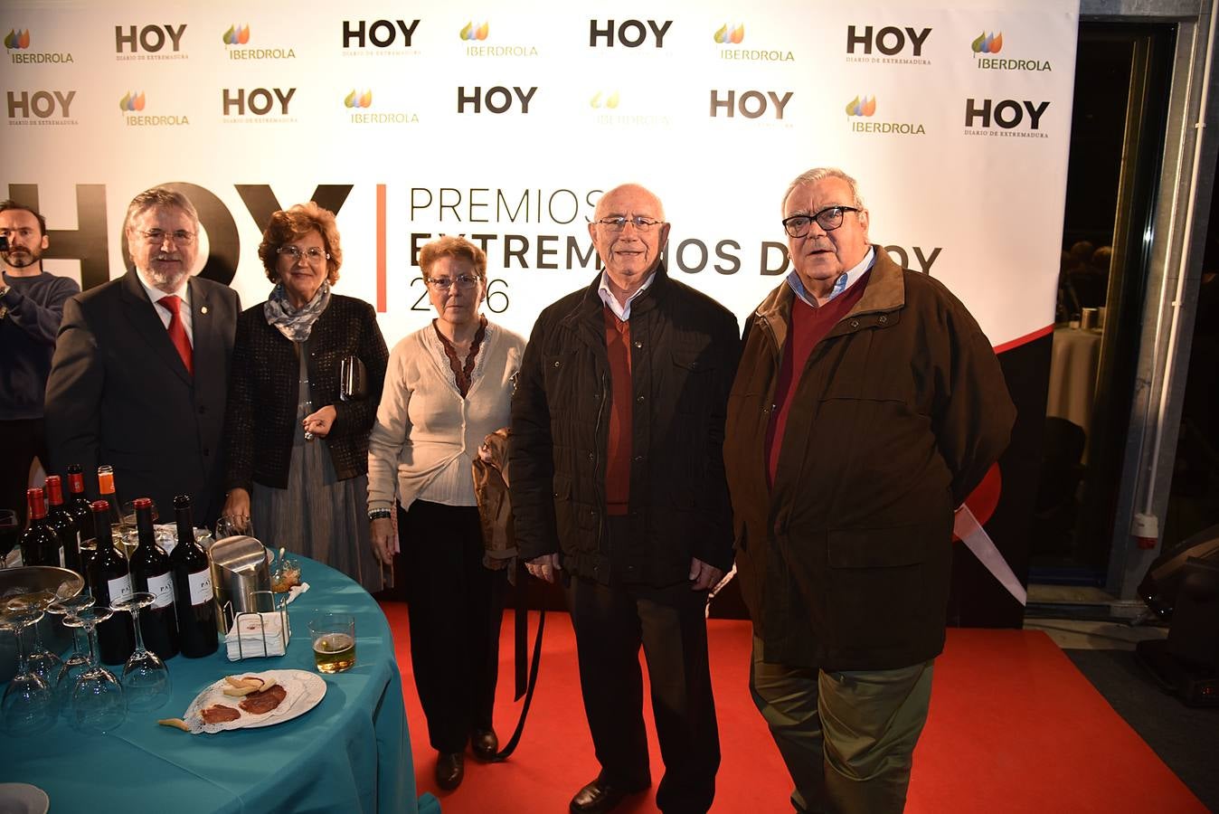 Ambiente en la Gala de Extremeños de HOY 2016 (I)