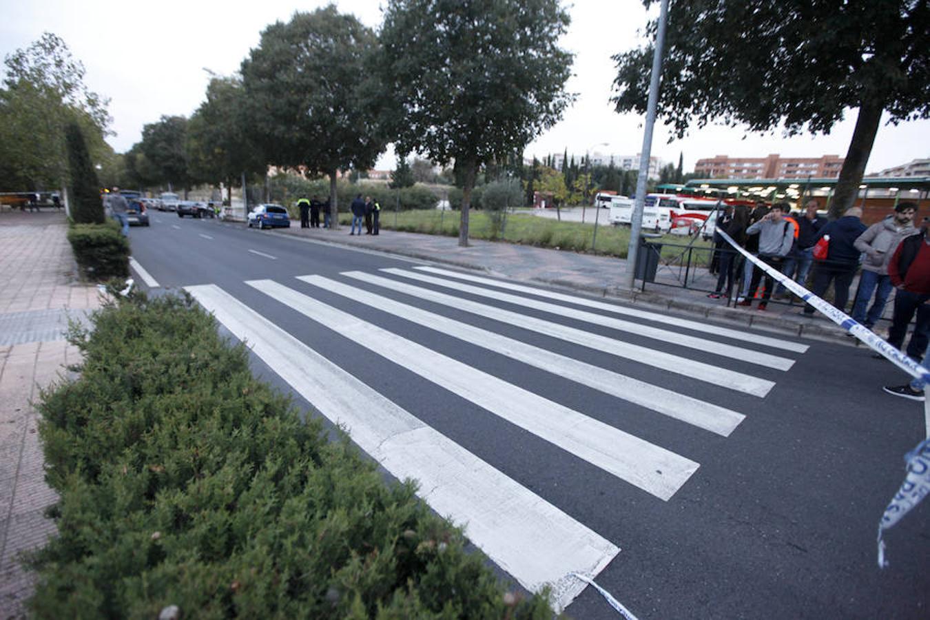 Una joven muere atropellada en un paso de peatones en Cáceres