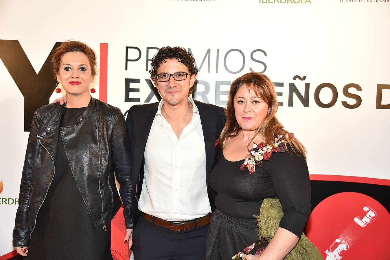 El Photocall en la Gala Extremeños de HOY 2016