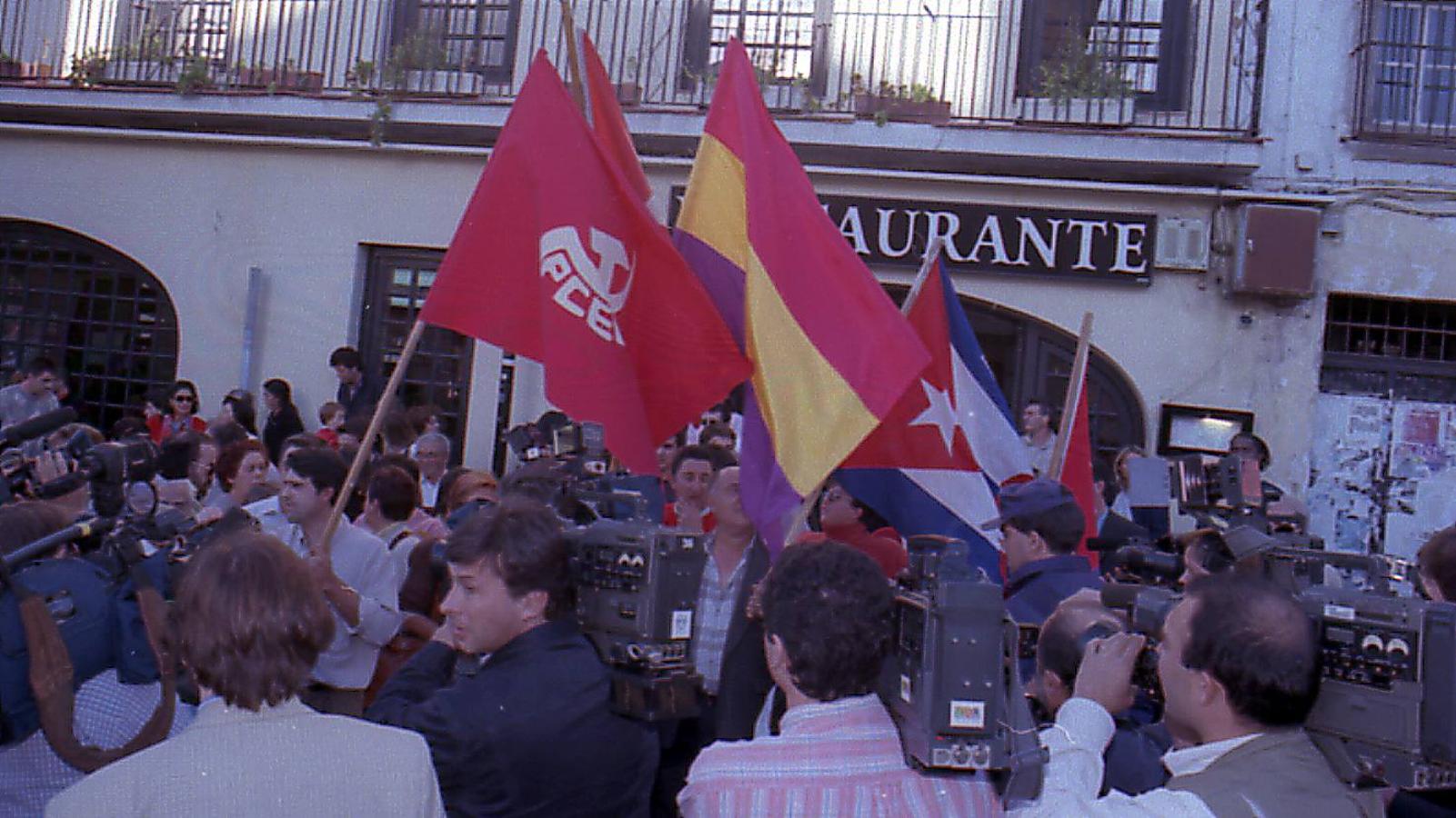 Visita de Fidel Castro a Extremadura