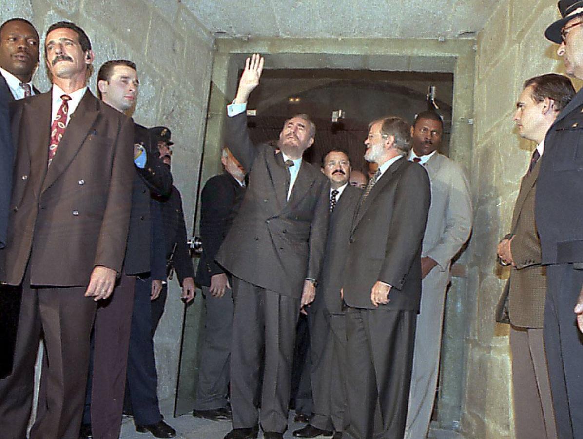 Visita de Fidel Castro a Extremadura