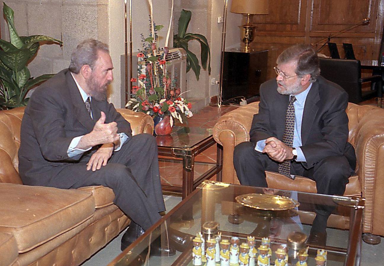 Visita de Fidel Castro a Extremadura