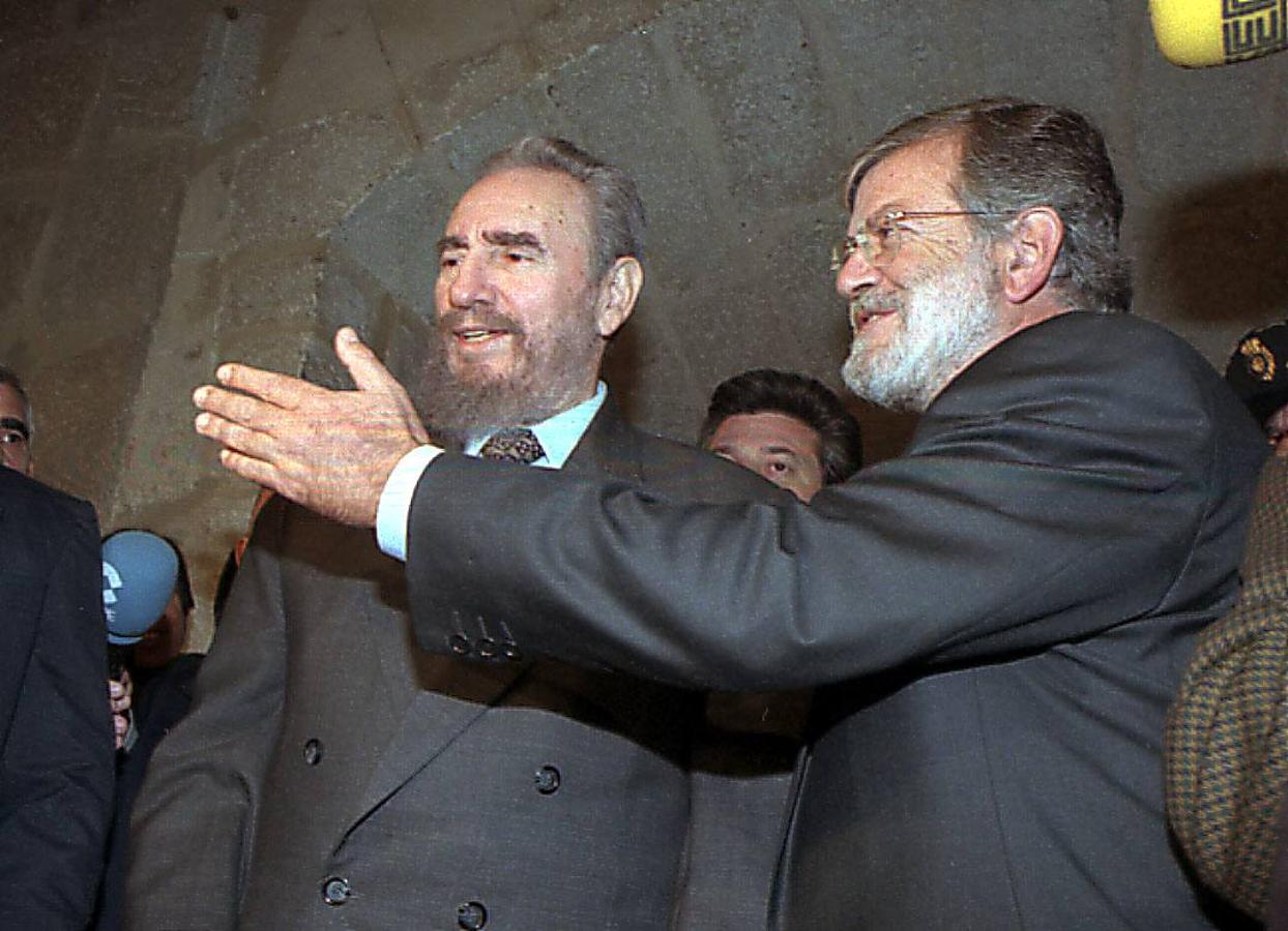 Visita de Fidel Castro a Extremadura