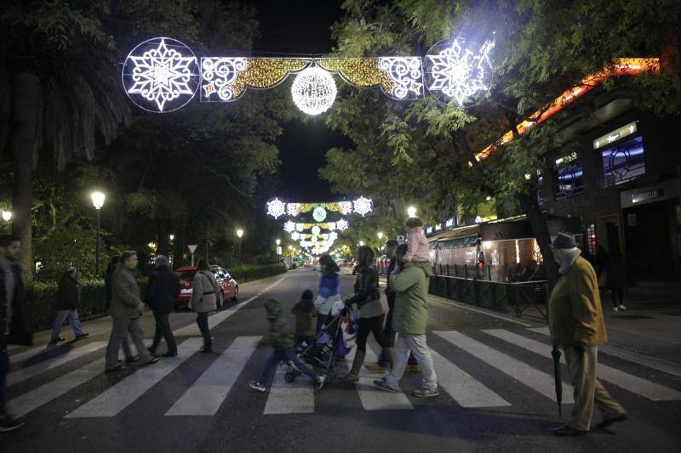 Encendido de las luces de Navidad en Cáceres