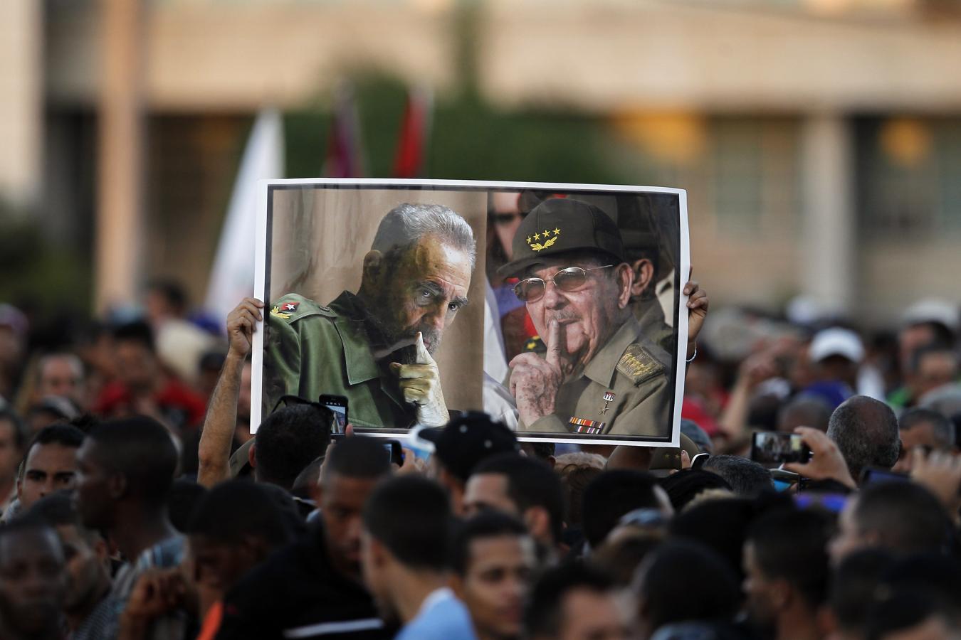 Miércoles, 30 de noviembre: Funeral de Estado en La Habana por la muerte del dictador Fidel Castro. Fotografía: Agencias