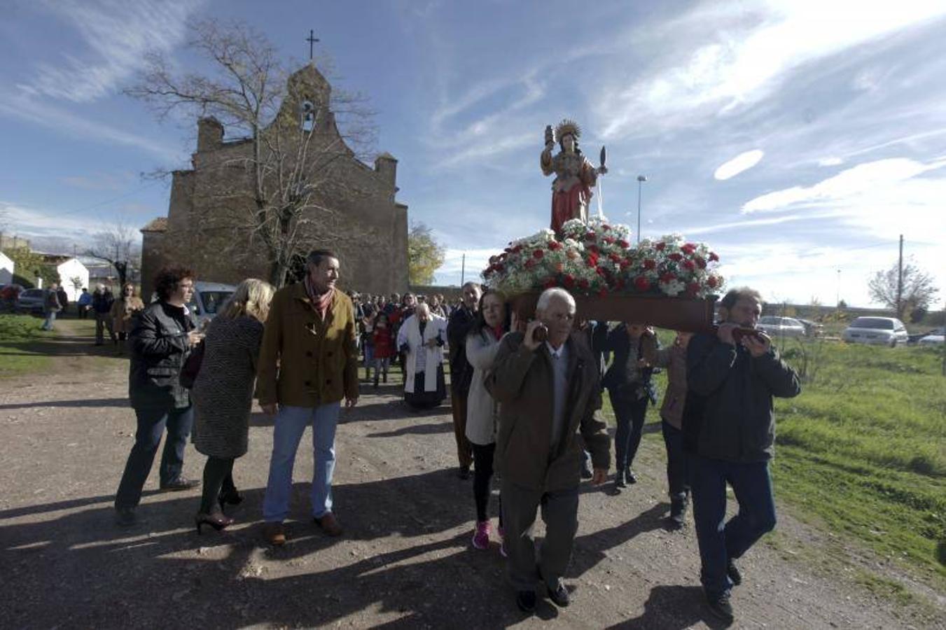 Homenaje a los mineros en Aldea Moret
