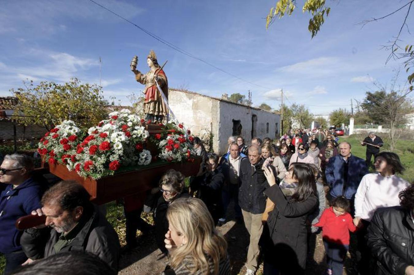 Homenaje a los mineros en Aldea Moret