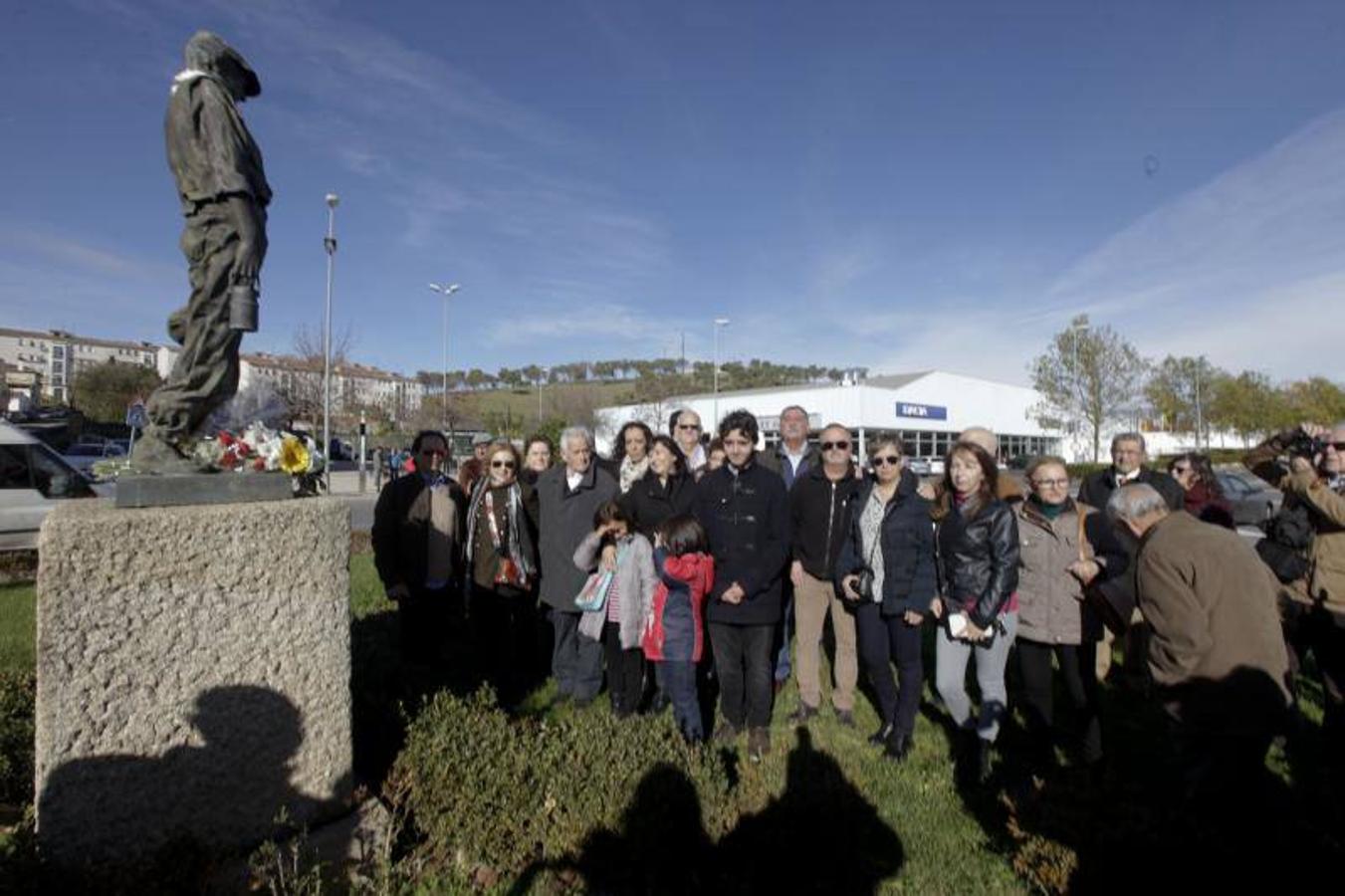 Homenaje a los mineros en Aldea Moret