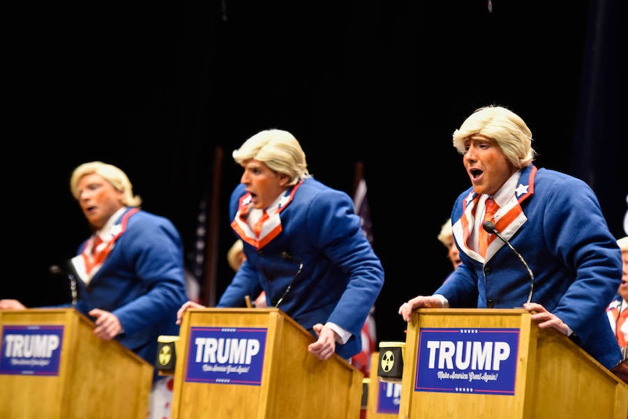 Los Chungos han bordado un gran tipo como Donald Trump