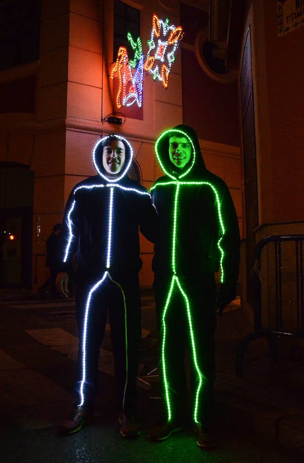 Ambiente nocturno en el sábado de Carnaval