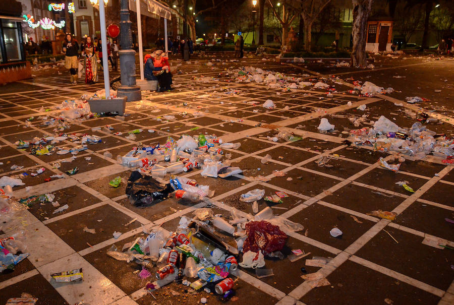 Ambiente nocturno en el sábado de Carnaval