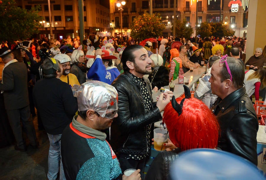 Ambiente nocturno en el sábado de Carnaval