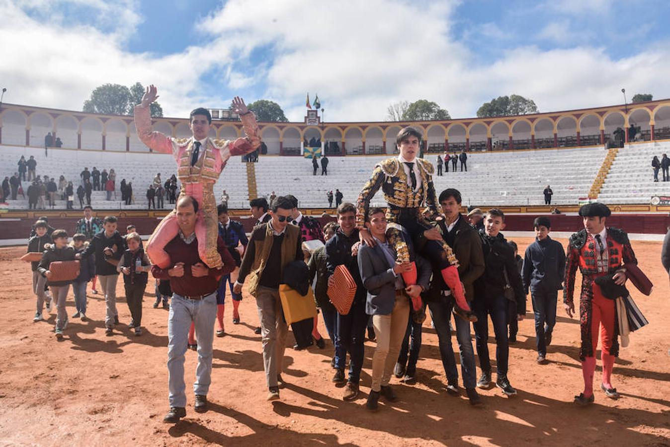 Novillada y corrida de toros del sábado en la Feria Taurina de Olivenza