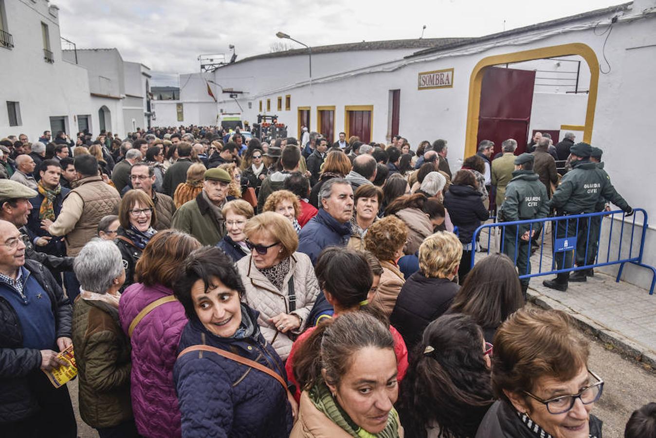 Corrida de toros del sábado por la tarde.