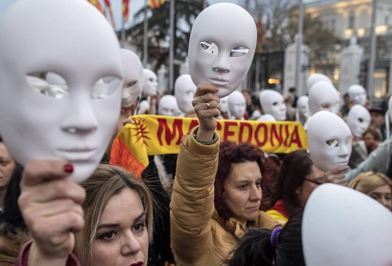 Manifestación de la Iniciativa Civil para Macedonia Unida