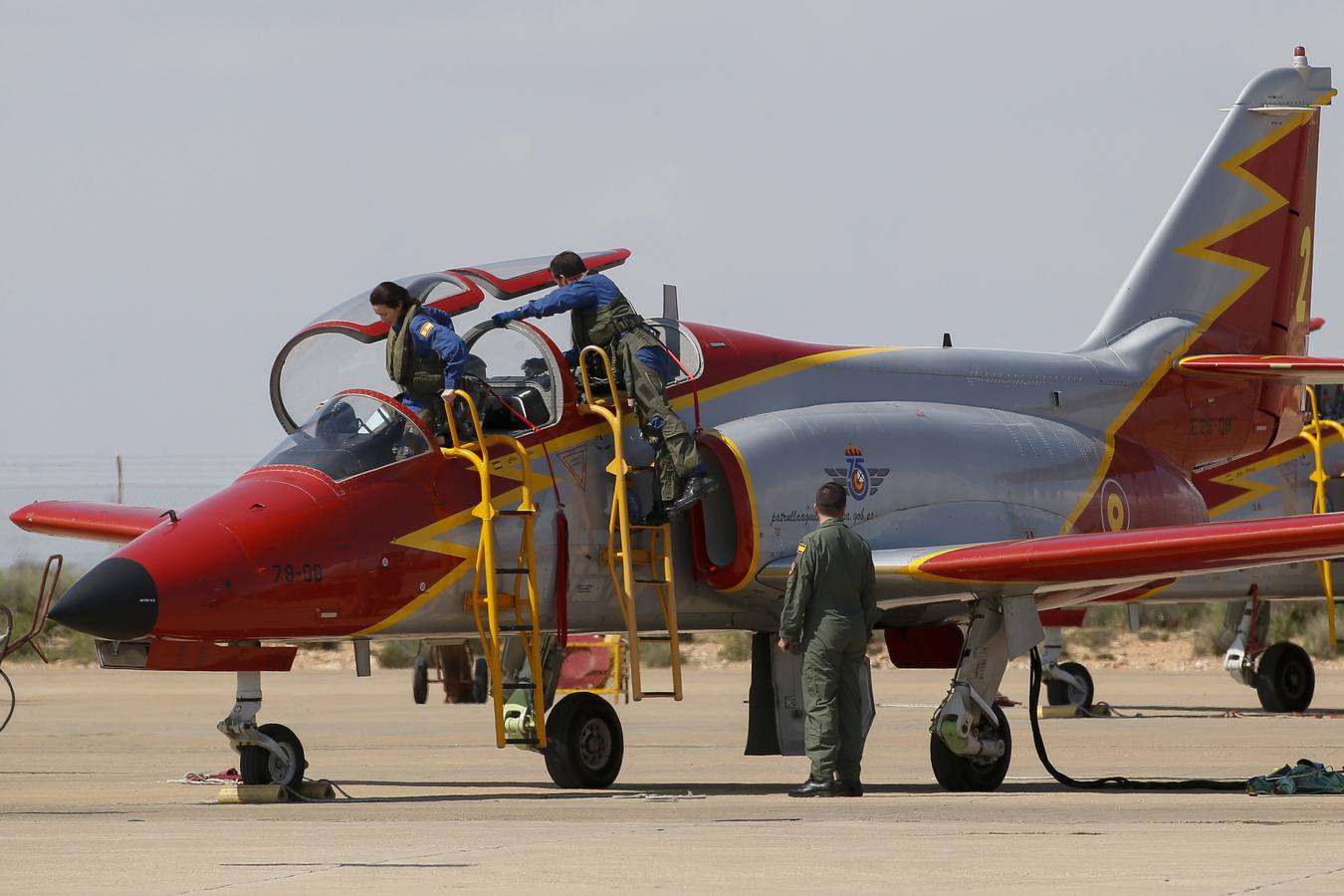 Temporada de exhibiciones de patrullas acrobáticas del Ejército del Aire