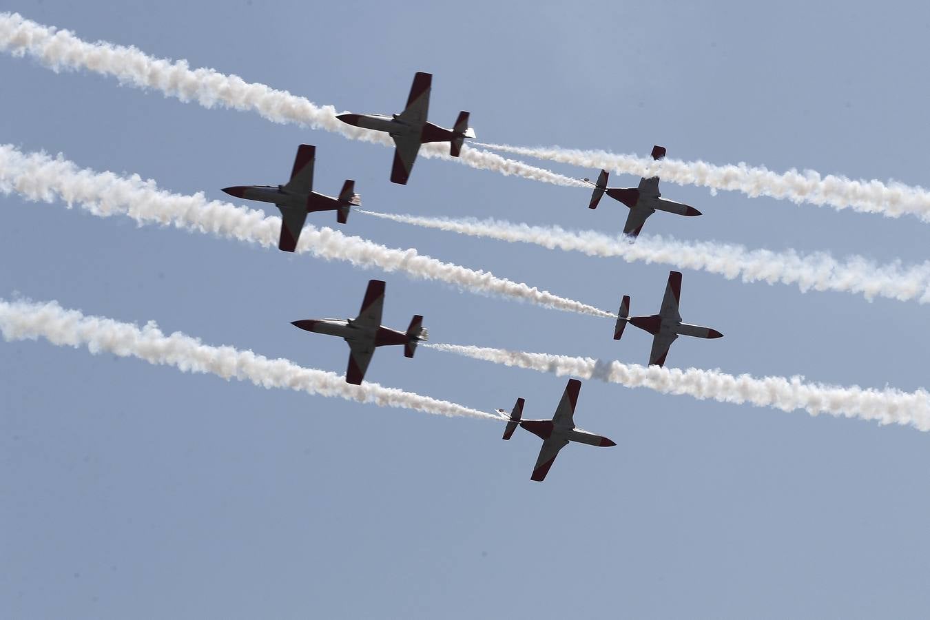 Temporada de exhibiciones de patrullas acrobáticas del Ejército del Aire