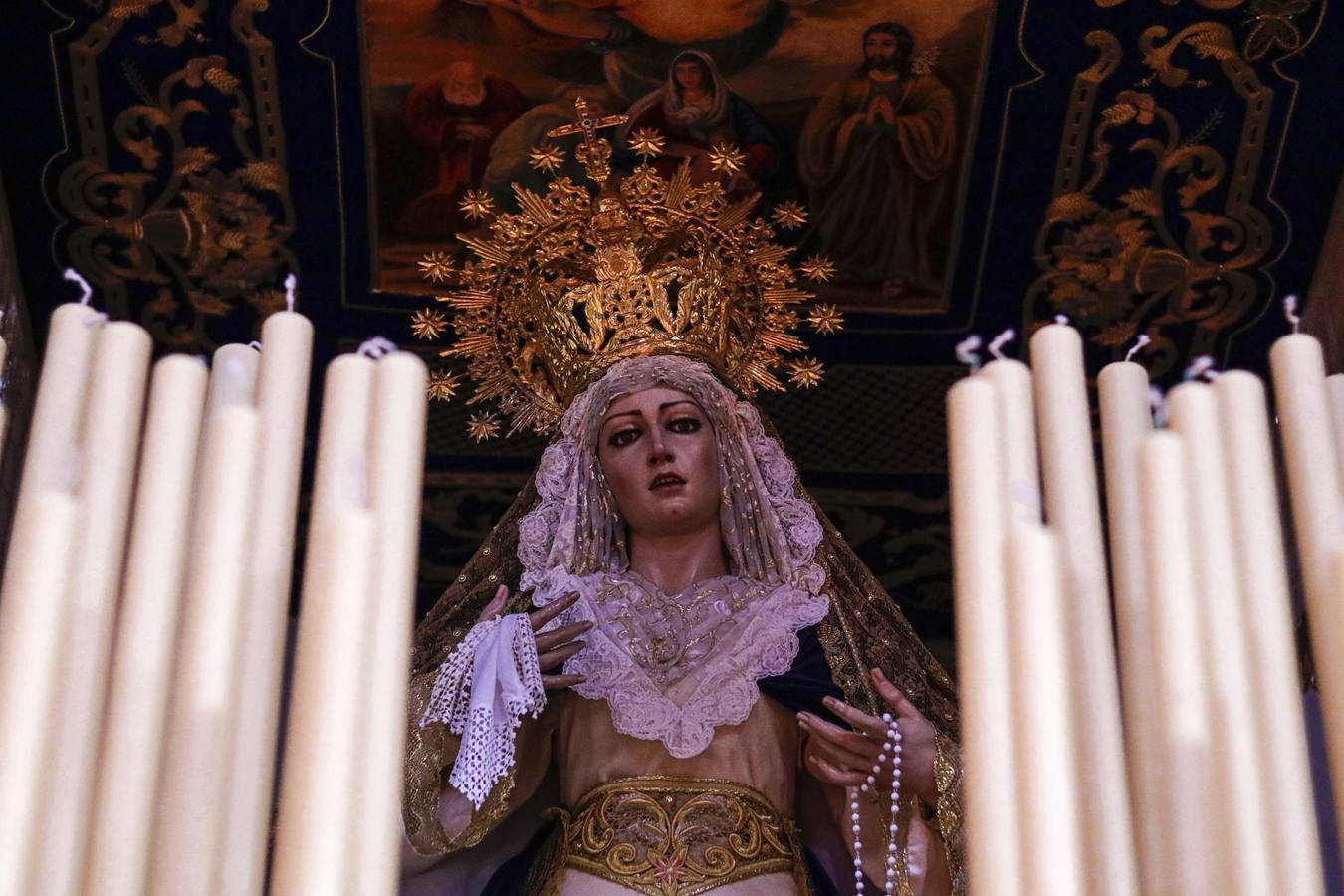 Iglesia de San Agustín- Paso de María Santísima de la Aurora, Madre de la Iglesia