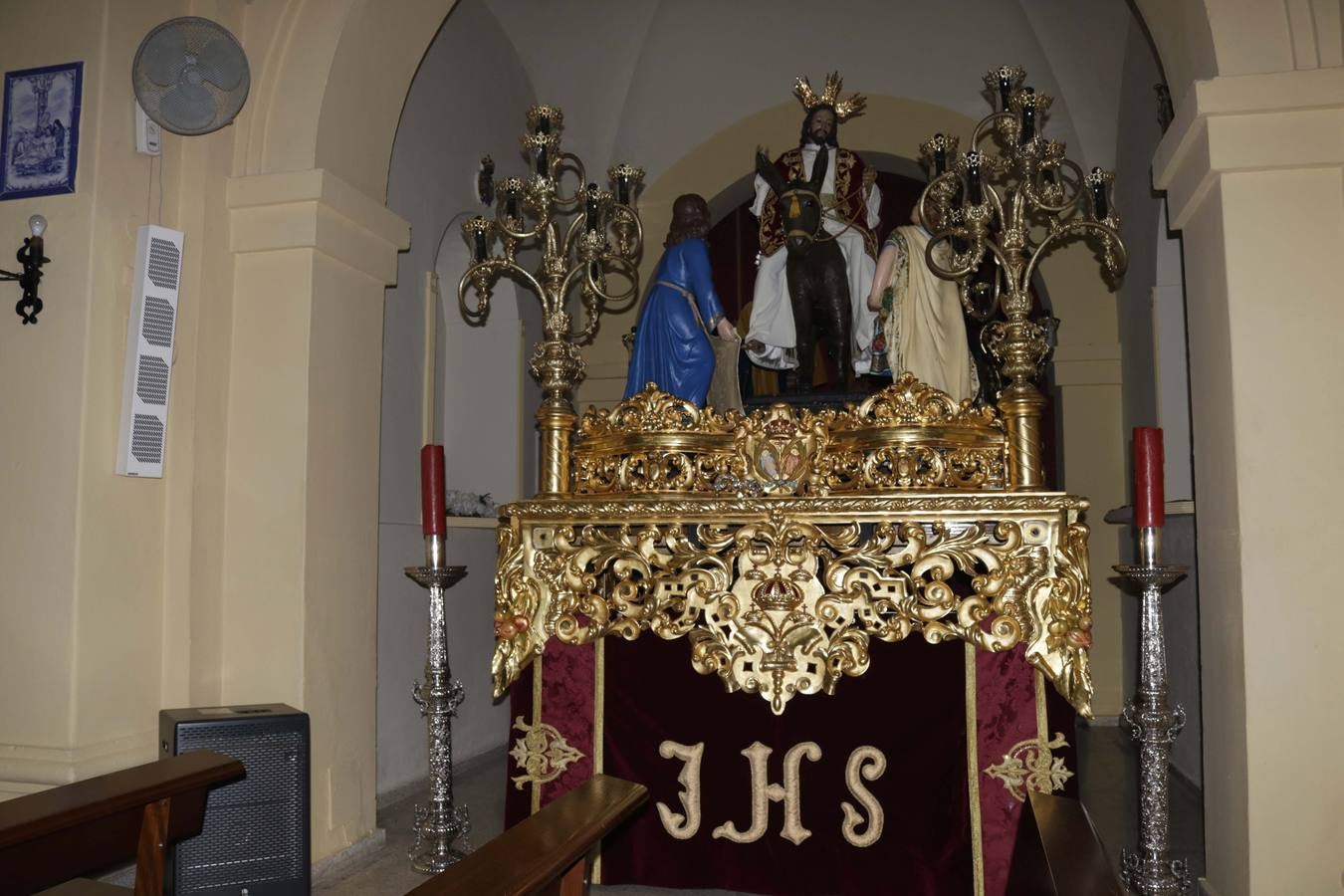 Iglesia de San Roque- Paso de Entrada Triunfal de Cristo en Jerusalén
