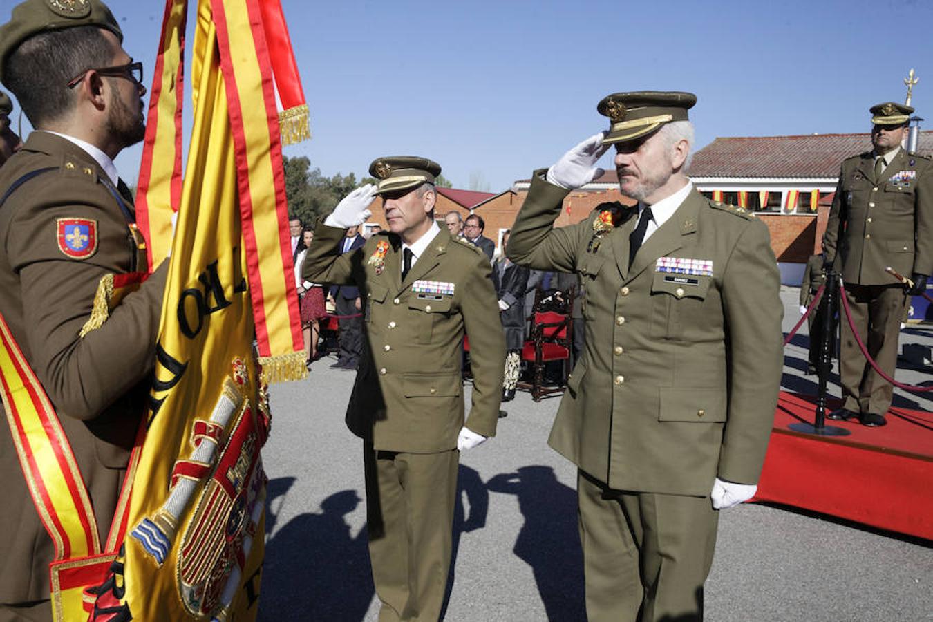 Relevo en el mando del Cefot, consolidado ya como centro de formación militar