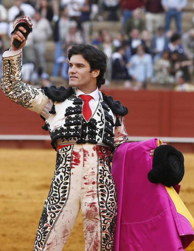 Oreja para la torería de Garrido en Sevilla