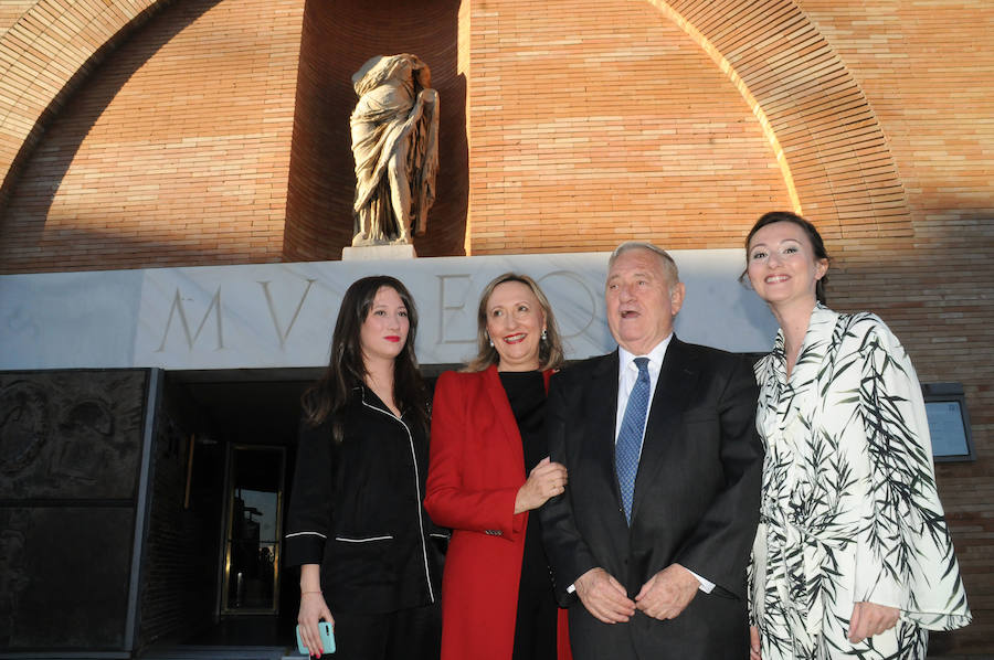 Homenaje al director del Museo Romano durante tres décadas