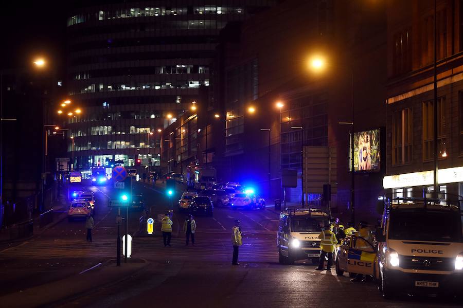 Varios muertos durante el concierto de Ariana Grande en Mánchester