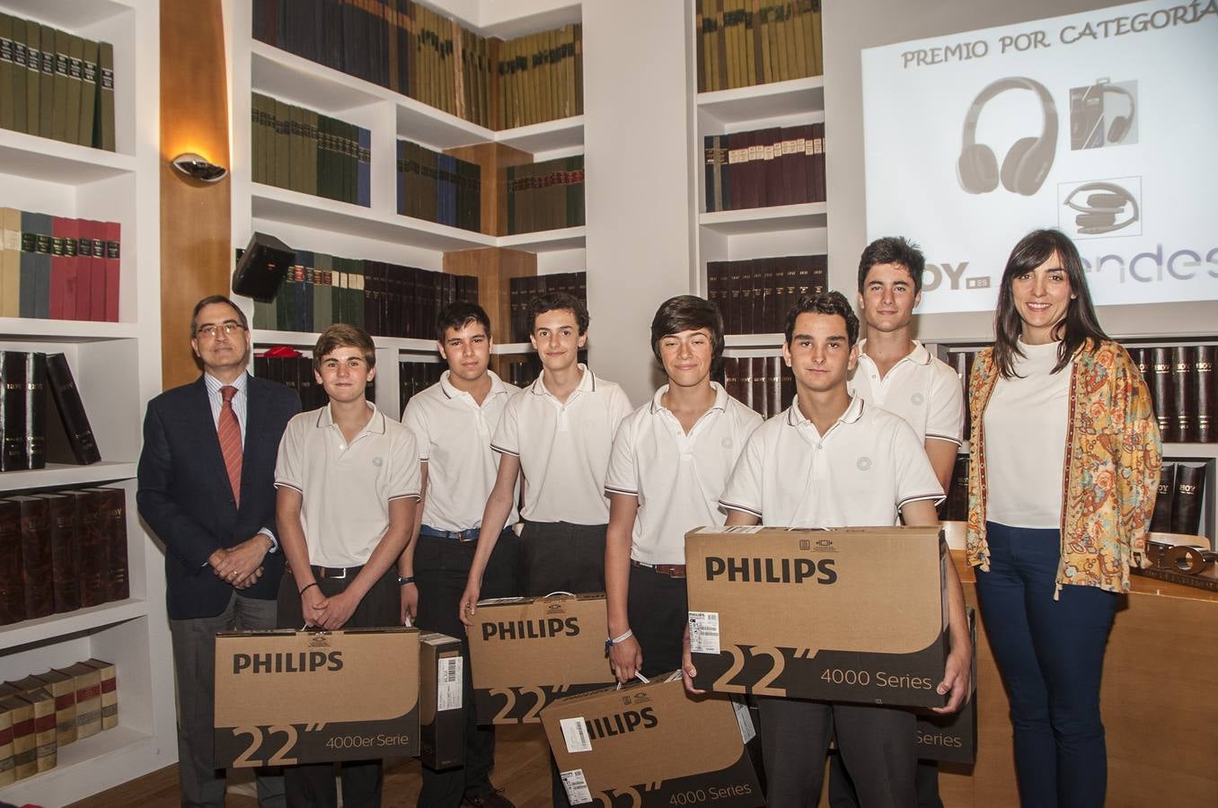 Jueves, 25 de mayo: El diario HOY celebró la entrega de premios de la XIV edición del Concurso Escolar. Fotografías: PKP