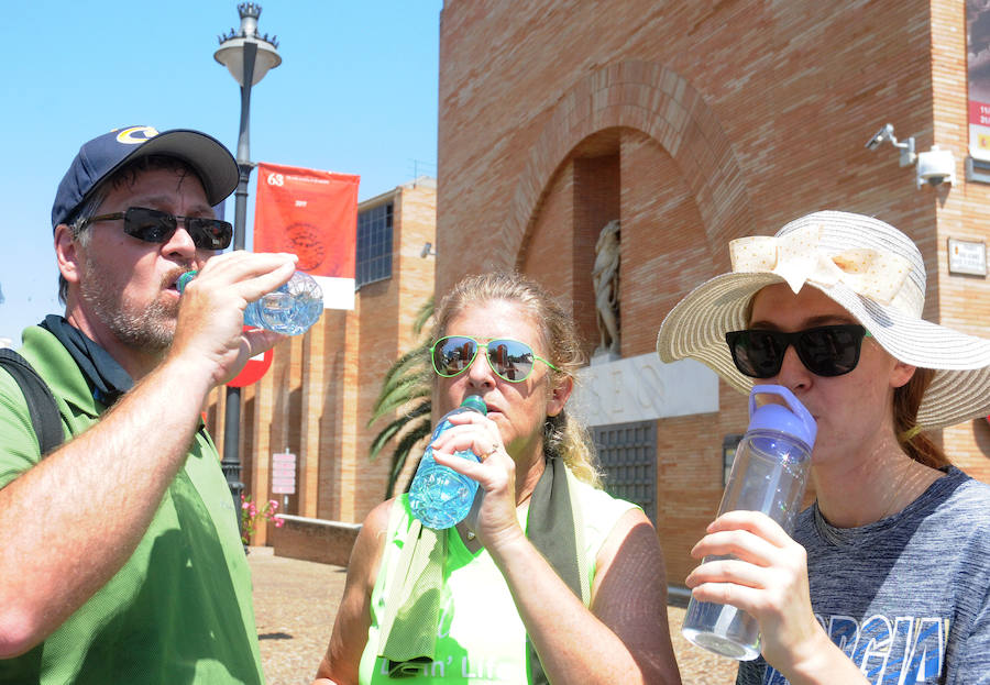 Los temómetros rozaron ayer los 41 grados en localidades tan distantes como Plasencia y Jerez de los Caballeros