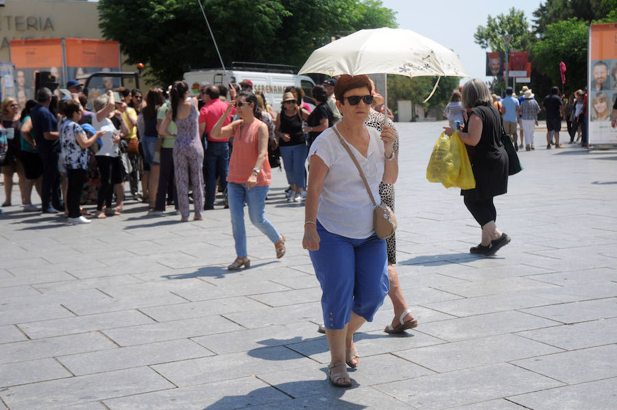 Los temómetros rozaron ayer los 41 grados en localidades tan distantes como Plasencia y Jerez de los Caballeros