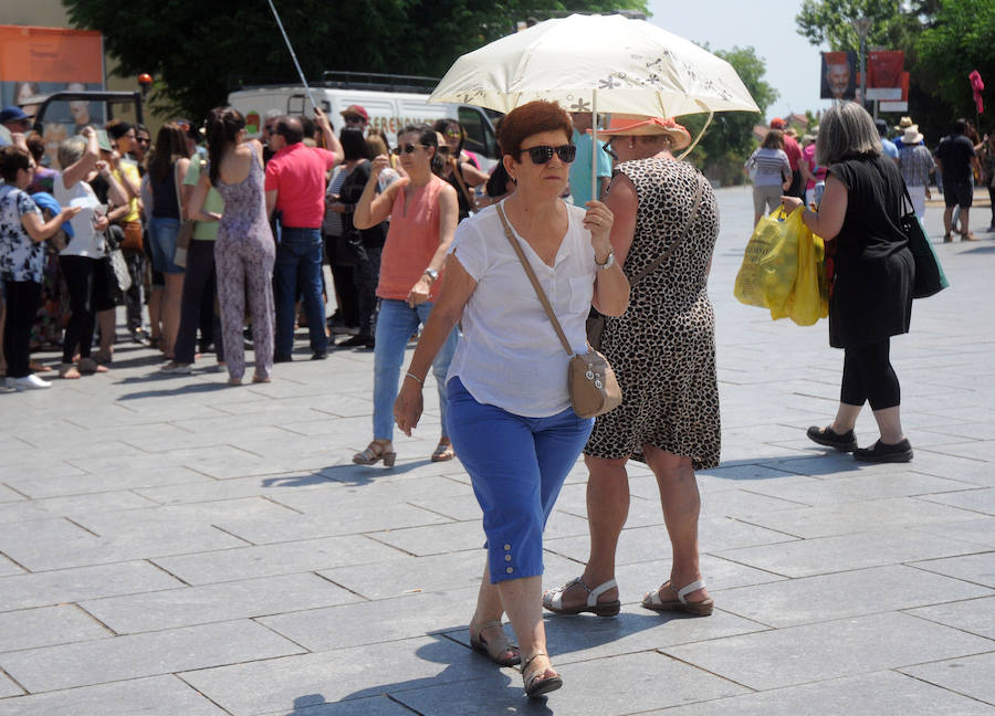 Los temómetros rozaron ayer los 41 grados en localidades tan distantes como Plasencia y Jerez de los Caballeros