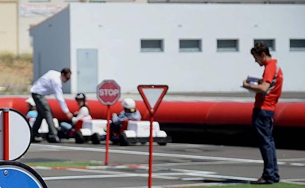 Imagen de archivo de un taller de educación vial.