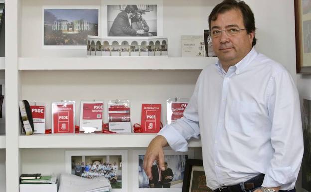 Fernández Vara aspira a seguir como secretario general del PSOE de Extremadura en un tercero y último mandato. 