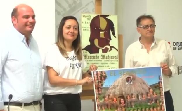 Presentación de la obra en la Diputación de Badajoz.