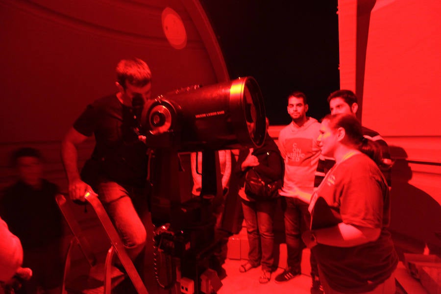 Observando las Perseidas desde Monfragüe